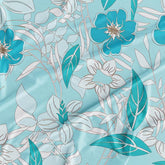 Floral Wholesale Digital Printed Fabric for Dress & Cloth